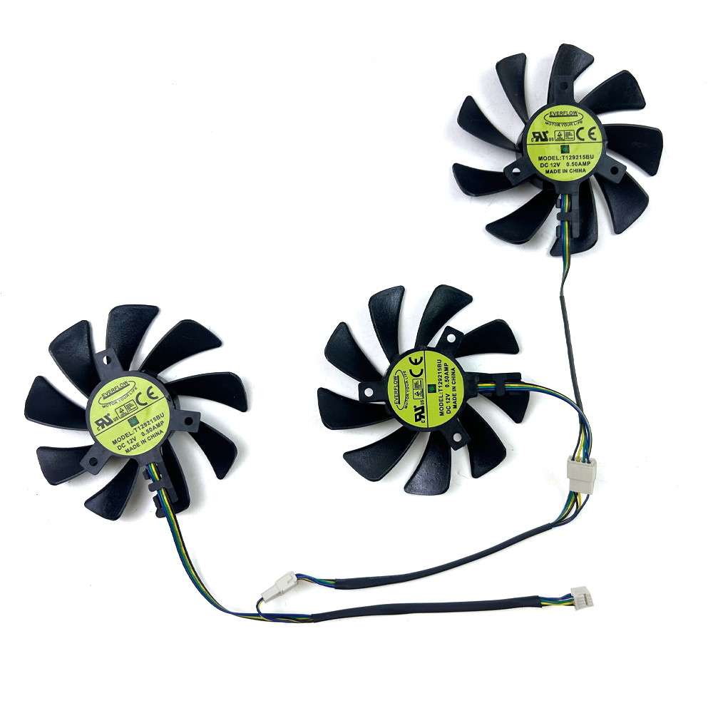 NEW Cooling Fan 4PIN T129215BU - Rx 5700 Xt 8Gb Video Card review and price